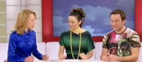 Ольга Габлюк в гостях у телеканала Киев